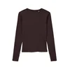 VERO MODA Majica VMCHLOE čokolada