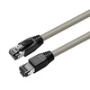 MicroConnect CAT8.1 S/FTP 0,25 m siv zaščiten LSZH, AWG 24