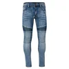 KOROSHI Kavbojke moder denim