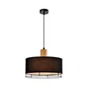 Luster na sajli ARDI 1xE27/40W/230V crna/braon