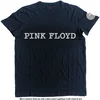 Pink Floyd Unisex Fashion majica Logo & Prism (Applique Motifs) XL