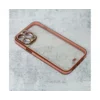 TELEMPIRE Maska za telefon Cirkon Camera za iPhone 13 Pro Max 6.7 roze