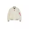 ALPHA INDUSTRIES Prehodna jakna svetlo siva