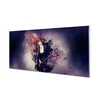 tulup.si Slika na akrilnem steklu Ženska kitara opombe 120x60 cm 2 obešalnika