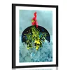 Plakat s paspartujem čarobno omelo - 60x90 silver