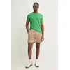 Kratka majica Tommy Jeans moška, zelena barva, DM0DM20363