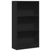 Regal za knjige crni 60x24x109 cm od konstruiranog drva