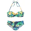 LASCANA Bikini modra / mešane barve