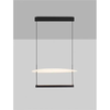 VISEČA LED SVETILKA DIONA/3000K/40W/2560Lm/ ČRNO-BELA NL9580672