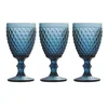 Tognana Set od 3 pehara Diamond, 30 cl, Plavi