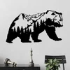 Opviq Zidna dekoracija Orso-1, 71x41 cm, 1.5 mm, Crna