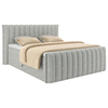 Boxspring Krevet Lina 160/200 cm , svetlosiva