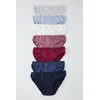 Trendyol Blue-Multi Colorful 7-Pack Cotton Classic Knitted Panties