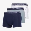 Bokserji Ralph Lauren Classic Trunk 3-Pack Blue XXL