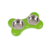 The Bone Bowl Dog Green