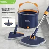 HoMettler Rotacioni mop sa kantom i 4 zamenske krpe