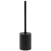BRENDA soap dish holder, black matt - Črna - 95x362 mm - Gedy - BRENDA - 24 - Poliresin - Ščetka za stranišče - Krožni - 95 - 362 - 95 - 14