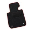 [SP]KL;TO005 rdeča - Voznikov velur zaščitni premaz - avtomobilski zaščitni premaz primeren za: Toyota Yaris II 2005-2011 Rdeči robovi