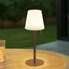Lindby LED svetilka za polnjenje Azalea črna aluminij CCT nastavljiva po - Sodobni - črna, bela