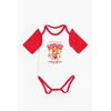 Crvena Zvezda-Stefan Bodi kratkih rukava za bebe Crvena Zvezda, Belo-crveni