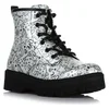 Skechers GRAVLEN HI - DOODLE DOWN, dječije cipele, srebrna 303408L