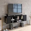 Hanah home TV Komoda Paldi Crna
