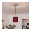 Brilagi - LED luster na sajli NUBILA 1xE27/60W/230V prečnik 14 cm pompejska crvena