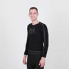 Sergio Tacchini Muška ski majica dugih rukava Zander, Crna