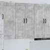 Ormar za Zid PORTO Betonski sivi 30 x 31 x 100 cm