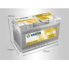 Varta Akumulator AGM Silver Dynamic, 12V, 80Ah