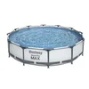 BESTWAY Bazen za dvorište 305x76cm Max sa čeličnim ramom sivi