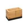 FIVE Kutija za pribor Modern 18x10x12cm bambus crna