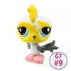 Littlest Pet Shop: figurica #9 - rumena ptica