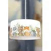 Bata i seka Dečija viseća lampa Životinje, Bela