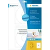 Herma etikete za CD 116 A4/2 1/25 bela ( 03H5079 )