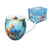 Carmani, porcelanasta skodelica za kahlico 430 ml - laura lozano/Coral Reef