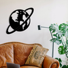 Wallity Zidna dekoracija Planet - M122, 70 x 67 cm, Crna