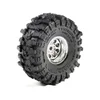 Pro-Line kolo 1:30 s pnevmatiko Baja Pro X, platišče kromirano (4): Axial SCX30
