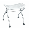 Zložljivi stol za prho in kad, bel - Bela - 36 - Aluminij - Stojalo - Drugo - Ridder - 500x310 mm