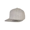 110 Fitted Snapback heathergrey