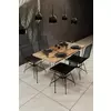 HANAH HOME Nmsymk001 (set sto + 4 stolice)