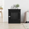 Namještaj za pseću kabinu crni hrast 64,5x80x71 cm inženjerski drvo
