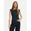 Guess Bluza W5YR12 Z0130 Zelena Regular Fit