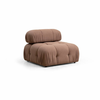 ATELIER DEL SOFA Fotelja Bubble O1 Brown Bouclette