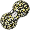 shumee Dvojna epp masažna žoga 8x16 cm - douball Yellow