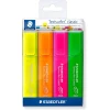 STAEDTLER marker, neon, 4/1 v PVC etuiju
