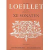 LOEILLET:12 SONATEN OP.1 7-9 FUR ALTBOLCKFLOTEN