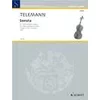 TELEMANN : note SONATA F-DUR