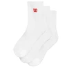 Nogavice Wilson  Quarter Top Sock 3 Pack Bright White  S