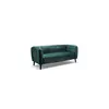 MEGA SOFA drvo, tekstil zelena